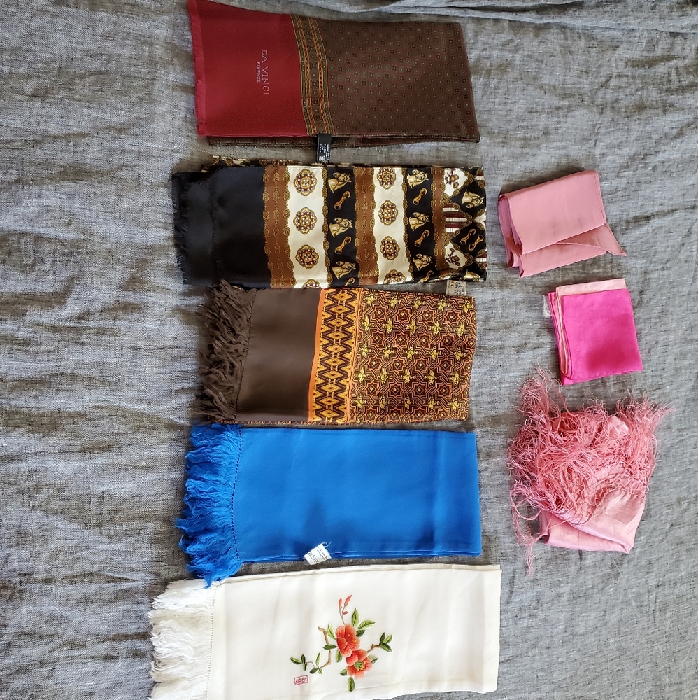 Silk Scarf Lot